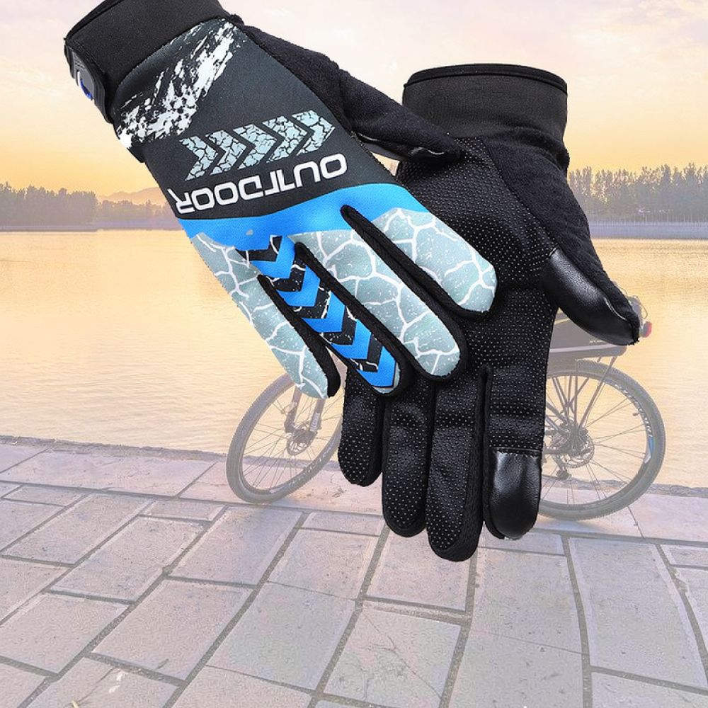Unisex Cycling Gloves Touch Sc - Cycling Gear And Equipment 评论和价格