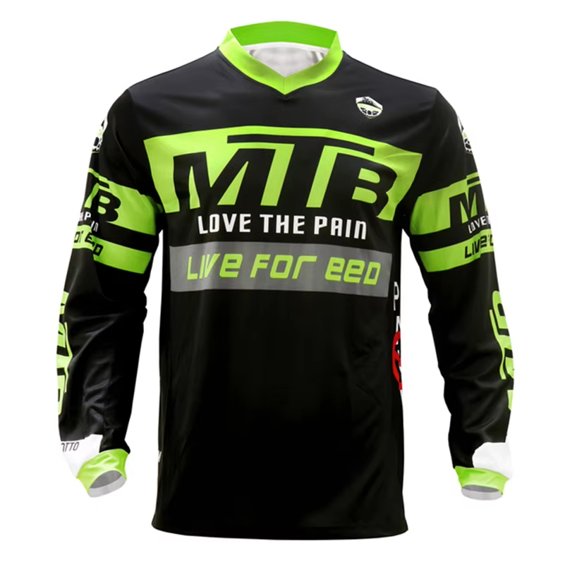 Long Sleeve MTB Racing Jersey  - Cycling Gear Jersey 评论和价格